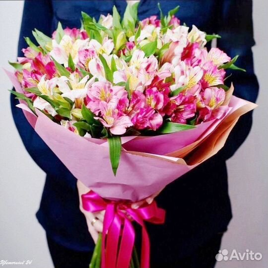 Свежие альстромерии