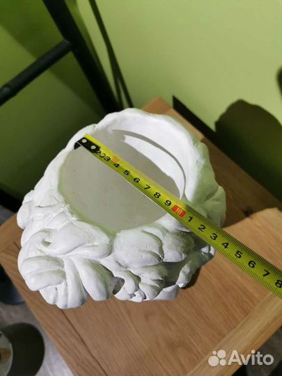 Бюст голова Давида. Гипс. Скульптура