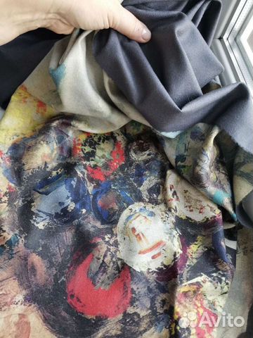 Палантин кашемировый. Новый