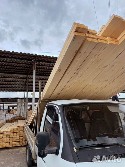 Доска обрезная 50х200х6000мм 1 сорт ГОСТ