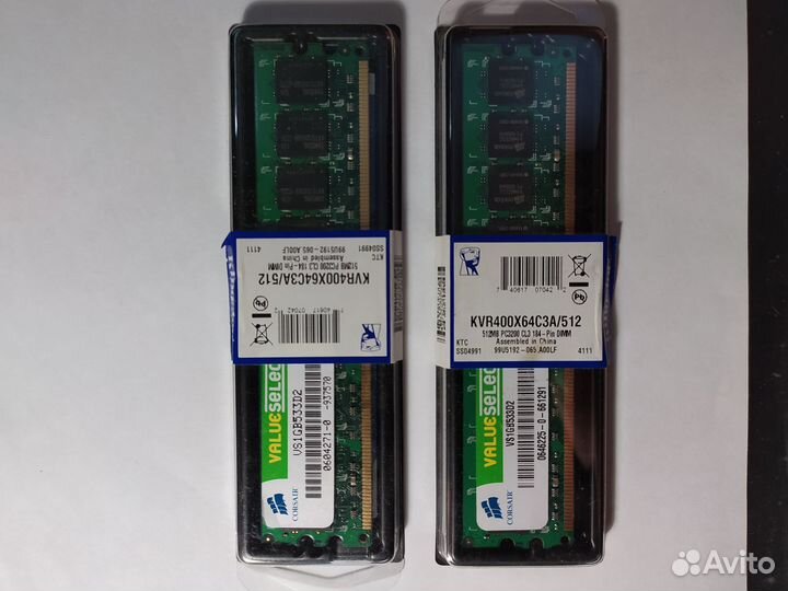 Оперативная память DDR 512 Mb