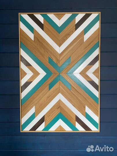 Картина панно из дерева