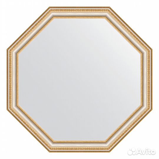 Зеркало настенное Octagon evoform в багетной раме
