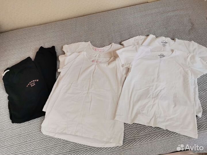 Детские вещи пакетом для девочки 128-134-140