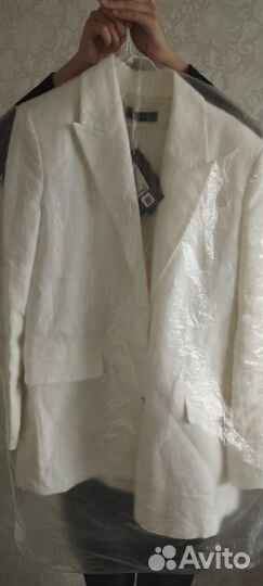 Льняной пиджак женский Emka