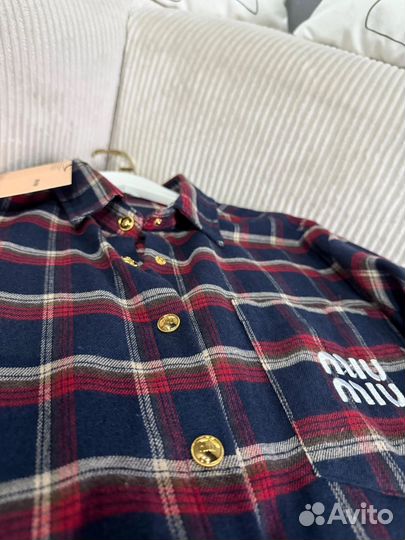 Рубашка miu miu
