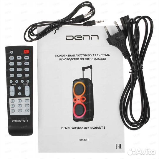 Bluetooth колонка denn radiant 3