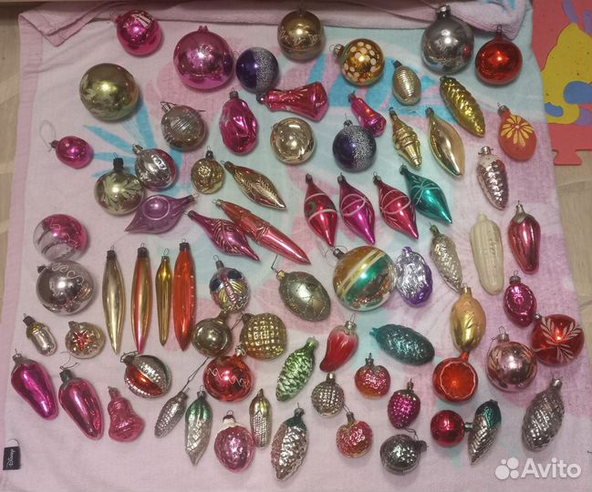 Елочные игрушки СССР
