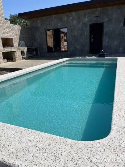 Бассейн 7*3*1,5 полный комплект с противотоком