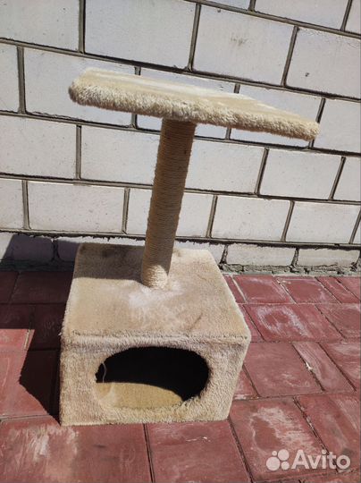 Когтеточка домик для кошки