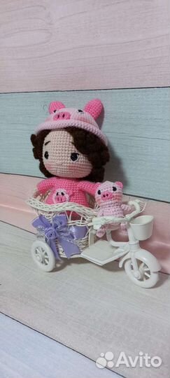 Вязаная кукла