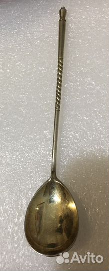 Старинные ложки из серебра 84 пробы
