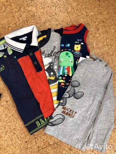 Детские вещи пакетом на мальчика 80 86