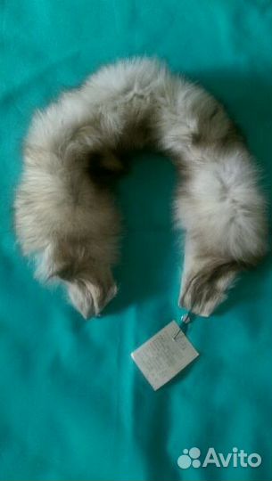 Меховой воротник из песца