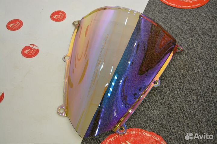 Ветровое стекло CBR600RR 07-08 doublebubble иридий
