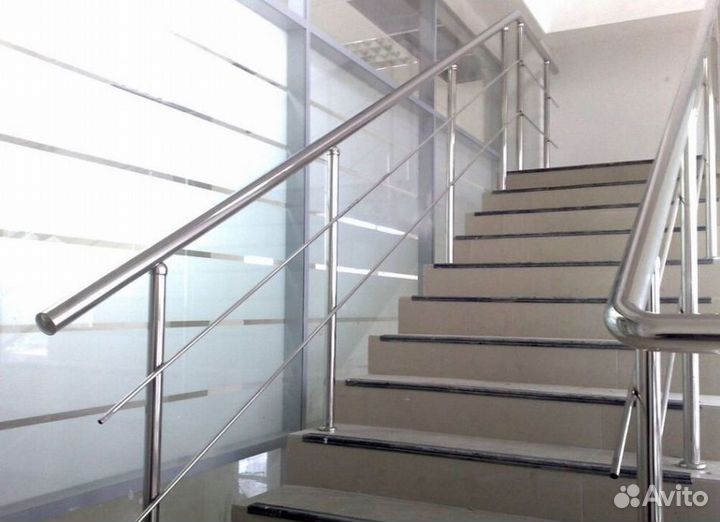 Винтовые поручни из нержавеющей стали