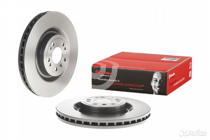 Диски тормозные Mercedes W166 Brembo