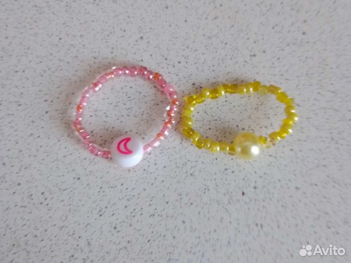 Кольцо из бисера