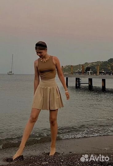 Теннисная юбка pulll&bear