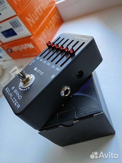 Гитарная педаль jovo 6 bands EQ эквалайзер