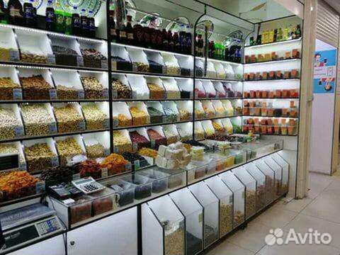 Витрины для сухофруктов