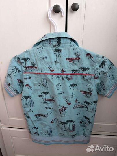 Рубашка с коротким рукавом 120 см