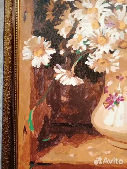 Ромашки Картина акрил 40*50