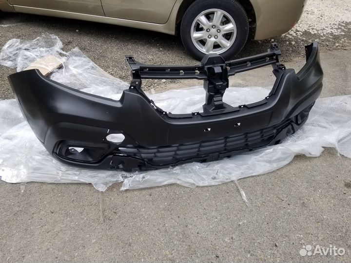 Бампер передний Рено Логан Степвей 2 под покрас