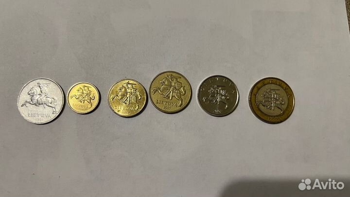 Монеты Литва старые