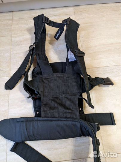 Эргорюкзак переноска кенгуру babybjorn one black