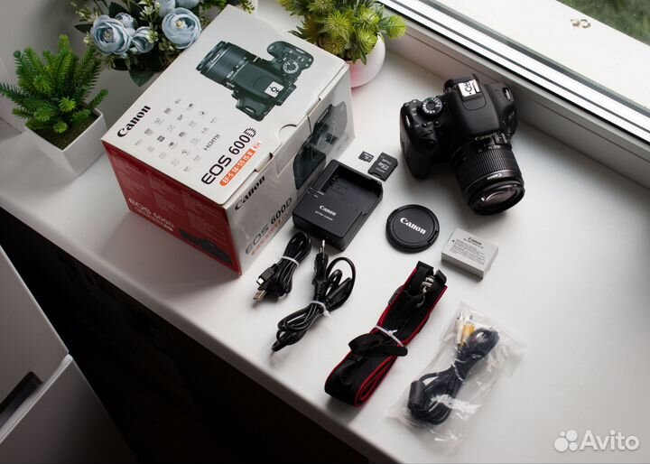 Canon 600D Kit (Пробег 6 тысяч)