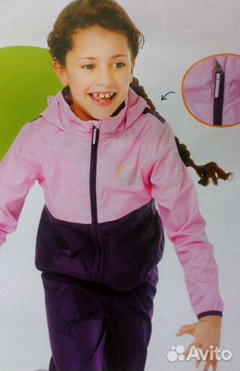 Ветровка - дождевик рост 122 134 146 158