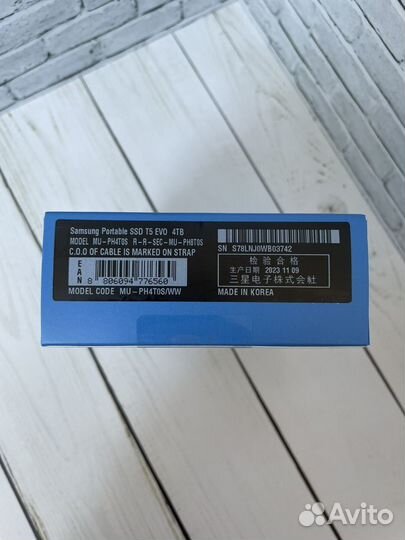 SSD Samsung T5 evo 4tb