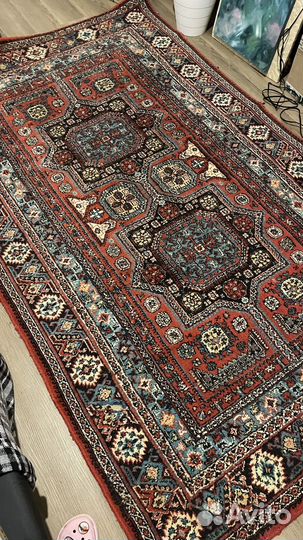 Ковер СССР шестяной красный