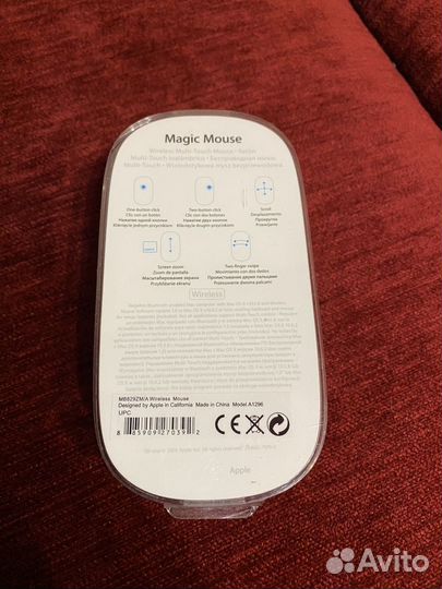 Apple Magic Mouse mb829zm/a Wireless новая