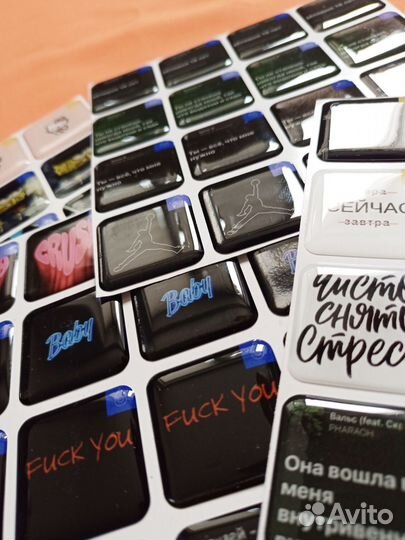 3D стикеры на заказ