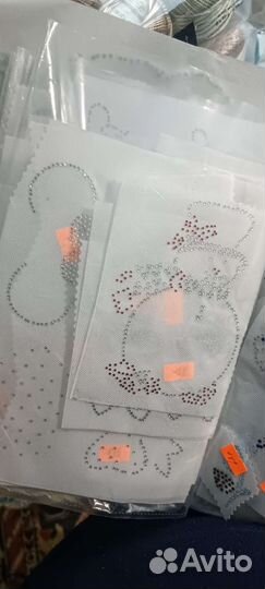 Аппликации из страз