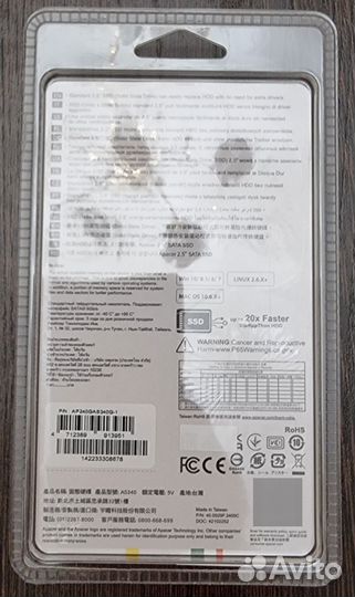 SSD Apacer на 240GB