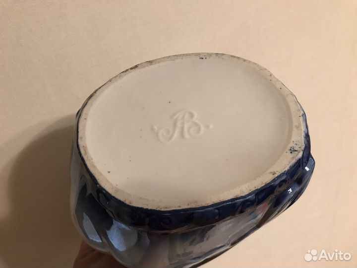 Ваза лебеди фарфор СССР ретро