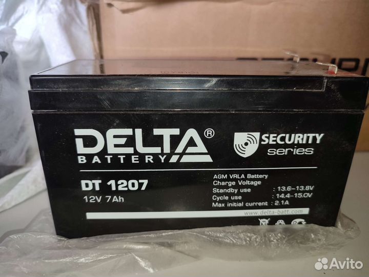Акб для ибп Security, Delta, Optimus 12V (7 Ач)