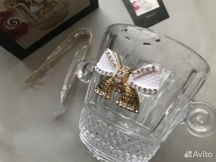 Стеклянное ведро для льда