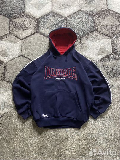 Винтажное худи Lonsdale