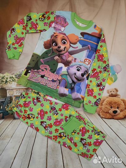 Пижамы детские новые