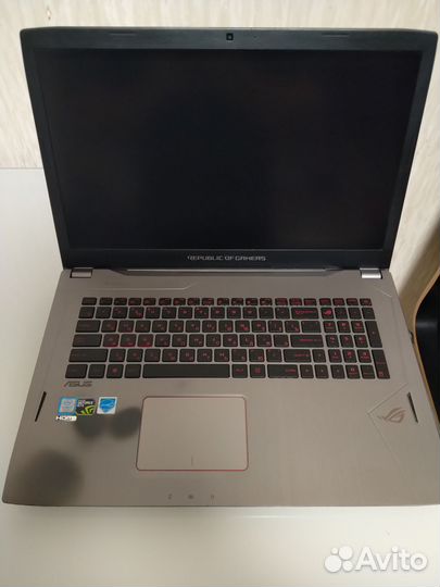 Мощный игровой ноутбук asus ROG GL702VS 17