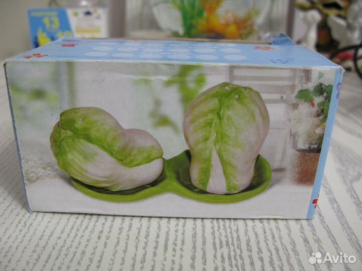 Новый набор для соли и перца, керамический