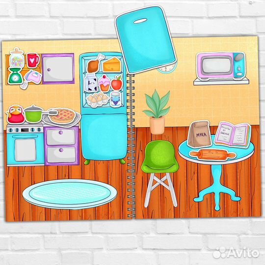 Домик на липучках 