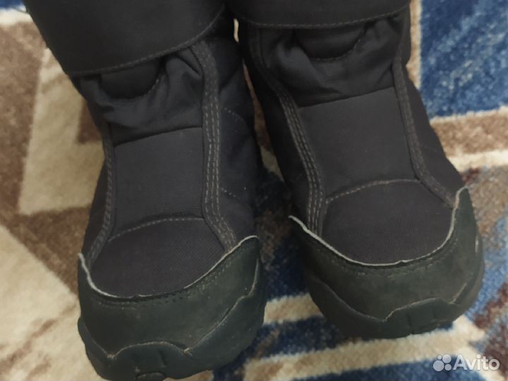 Сапоги зимние детские декатлон