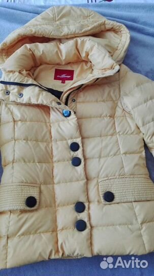 Солнечно-теплый пуховик