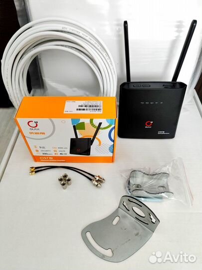 Комплект интернета 20Дб + wifi роутер Olax AX9 PRO