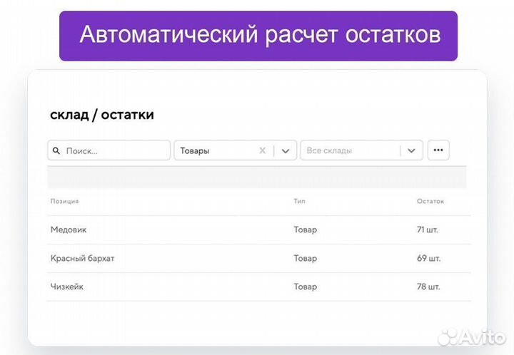 Комплект для автоматизации общепита